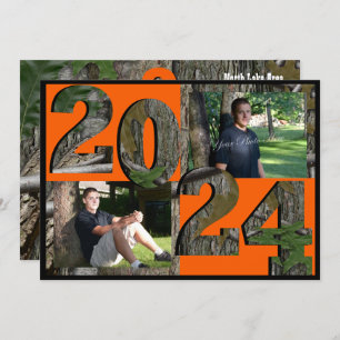 2024 Tree Camo Afstuderen Twin Foto Kaart