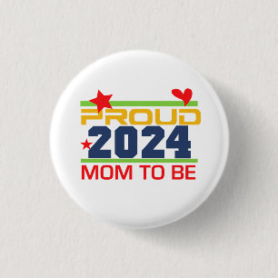 2024 Trotse moeder om Sleutelhanger Button te zijn