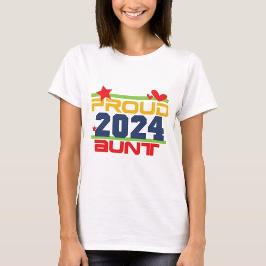 2024 Trotse Tante T-shirt (Voorkant)