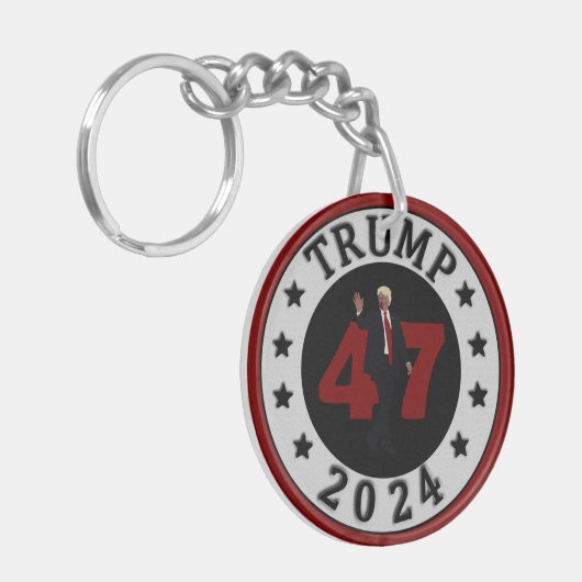 2024 TRUMP 47 SLEUTELHANGER (Voorkant Links)