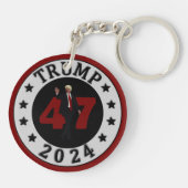 2024 TRUMP 47 SLEUTELHANGER (Achterkant)