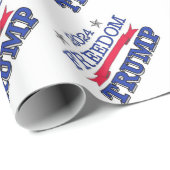 2024 TRUMP FREEDOM CADEAUPAPIER (Rol Hoek)