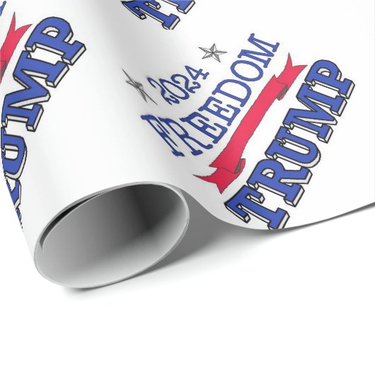 2024 TRUMP FREEDOM CADEAUPAPIER (Rol Hoek)