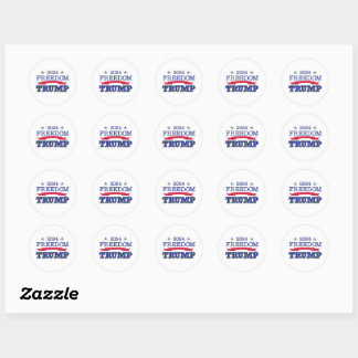2024 TRUMP FREEDOM RONDE STICKER