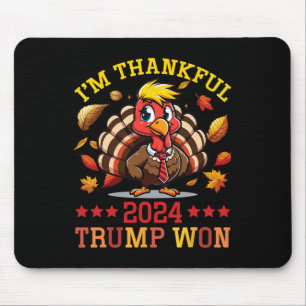 2024 Trump heeft Thanksgiving patriottisch gewonne Muismat