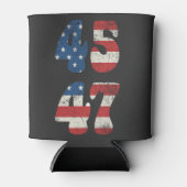 2024 Trump Neem Amerika weer Patriottisch Amerikaa Blikjeskoeler (Voorkant)