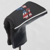 2024 Trump Neem Amerika weer Patriottisch Amerikaa Golfheadcover (3/4 voorkant)
