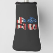 2024 Trump Neem Amerika weer Patriottisch Amerikaa Golfheadcover (Draai 90)