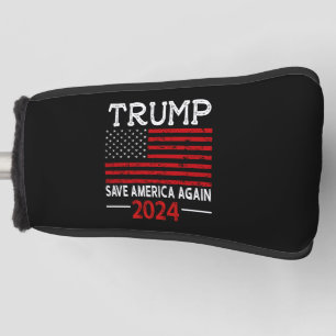 2024 Trump Save America Opnieuw Vlag VS Golfheadcover