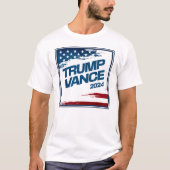 2024 Trump Vance T-shirt (Voorkant)
