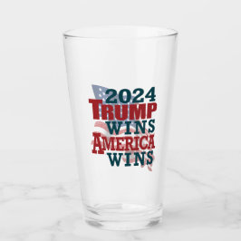 2024 Trump wint - Amerika wint Glas