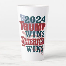 2024 Trump wint - Amerika wint Latte Mok