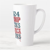 2024 Trump wint - Amerika wint Latte Mok (Rechts)