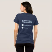 2024 USk Chicago Schets Seminar Tri-Blend Shirt (Achterkant volledig)