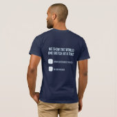 2024 USk Chicago Schetsseminar T-shirt (Achterkant volledig)