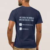 2024 USk Chicago Schetsseminar T-shirt (Achterkant)