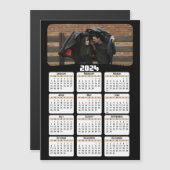 2024 - Uw foto toevoegen - Kalender - Tan (Voorkant / Achterkant)