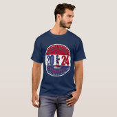 2024 Uw stem telt Vrijheidsbeeld T-shirt (Voorkant volledig)
