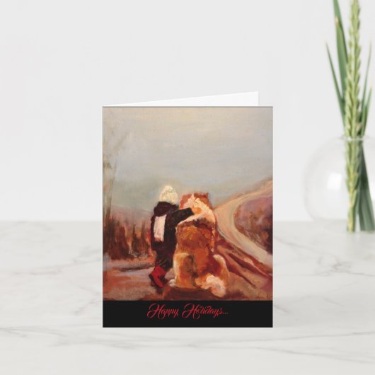 2024 Vakantie Kaart "Beste vrienden voor altijd" (Voorkant)