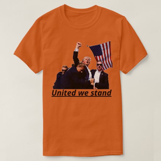 2024 Verenigd We Stand T-shirt (Design voorkant)