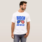 2024 Verkiezing Biden 2024 Bruh We Out Grappig Joe T-shirt (Voorkant volledig)