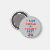 2024 Verkiezing Kamala Harris Merch Comma La grapp Magneet (Voorkant / Achterkant)