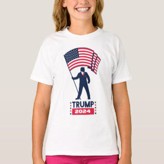 2024 Verkiezing Logo Donald Trump voor President T T-shirt