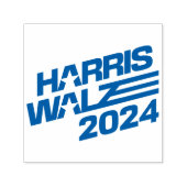 2024 Verkiezingen Harris Walz Zelfinktende Stempel (Design)