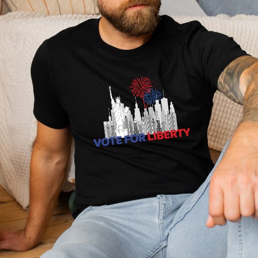 2024 Verkiezingen Stemming voor Liberty New York P T-shirt