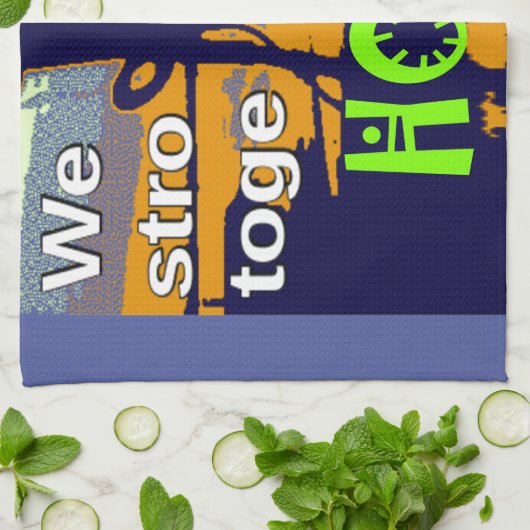 2024 Verkiezingen Verenigde Staten Hoop Sterker To Theedoek (Gevouwen)