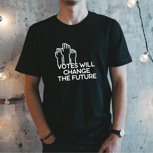 2024 Verkiezingsgeschenk Stemmen zal de toekomst v T-shirt