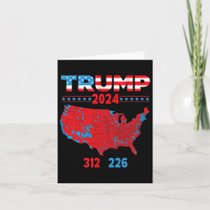 2024 Verkiezingskaart Trump 312 Red 2024 Verkiezin Kaart
