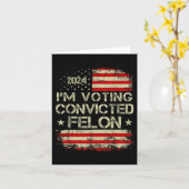 2024 Veroordeelde misdadiger10 Kaart (Gele Bloem)