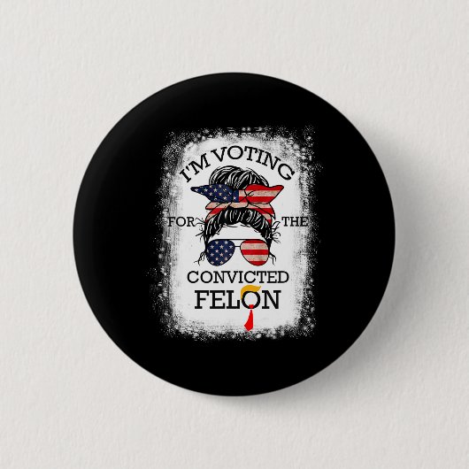 2024 Veroordeelde misdadiger16 Ronde Button 5,7 Cm (Voorkant)
