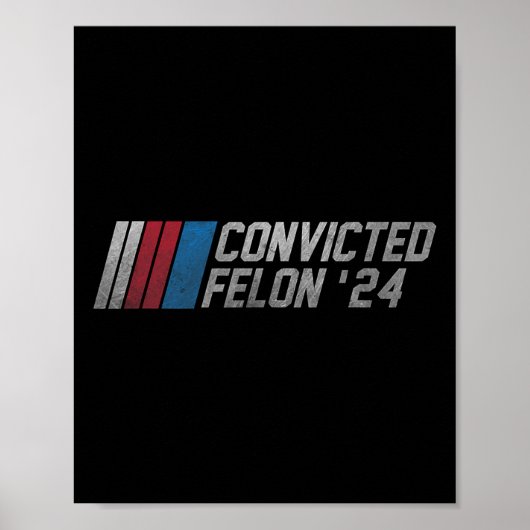 2024 Veroordeelde misdadiger18 Poster (Voorkant)