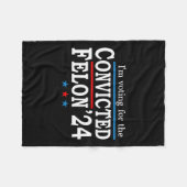 2024 Veroordeelde misdadiger26 Fleece Deken (Voorkant (Horizontaal))