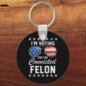 2024 Veroordeelde misdadiger2 Sleutelhanger (Voorkant)