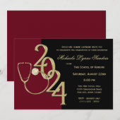 2024 Verpleegkunde Medisch Gebied Afstuderen Maroo Kaart (Voorkant / Achterkant)