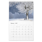 2024 Vier seizoenen bos Kalender (Feb 2027)