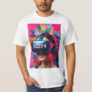 "2024 Viering Extravaganza: Nieuwjaar gejuich T-shirt