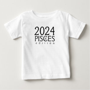 2024 Vissen editie met symbool Baby T-Shirt