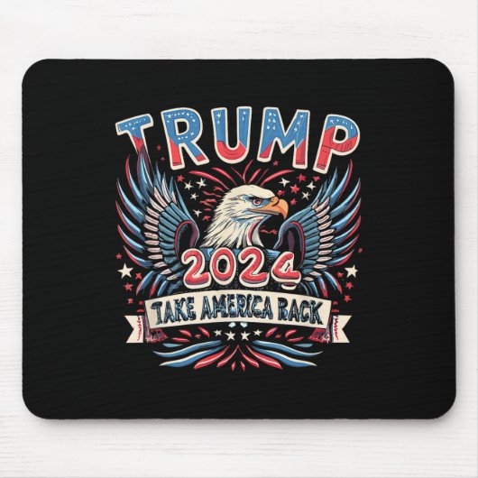 2024 Vlag Neem Amerika terug Muismat (Voorkant)