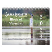 2024 Vogels van Vermont Kalender (Hoes)