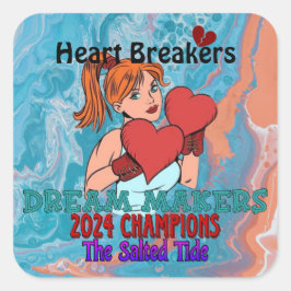 2024 Voor de liefde van bewegende Champ Sticker