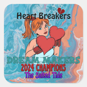 2024 Voor de liefde van bewegende Champ Sticker