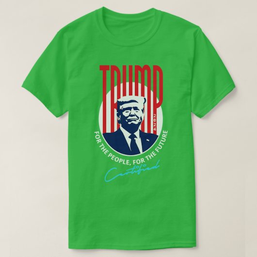 2024 Voor de mensen voor de toekomst T-shirt (Design voorkant)