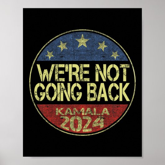 2024 voor President Poster (Voorkant)