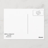 2024 VOORJAARSVAKANTIE ZONSONDERGANG MEEUW BRIEFKAART (Achterkant)