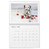2024 Vrede Liefde & Chocolade Dalmatische Kalender (Feb 2026)