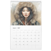 2024 Vrouwen & Seizoenen Kalender (Mar 2027)